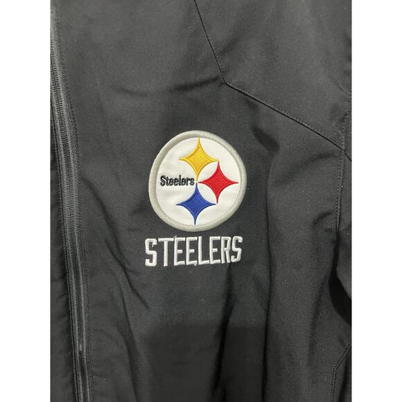 NFL Men’s Pittsburgh Steelers Strong Side Jacket G-Ill Size X Large - Picture 3 of 6